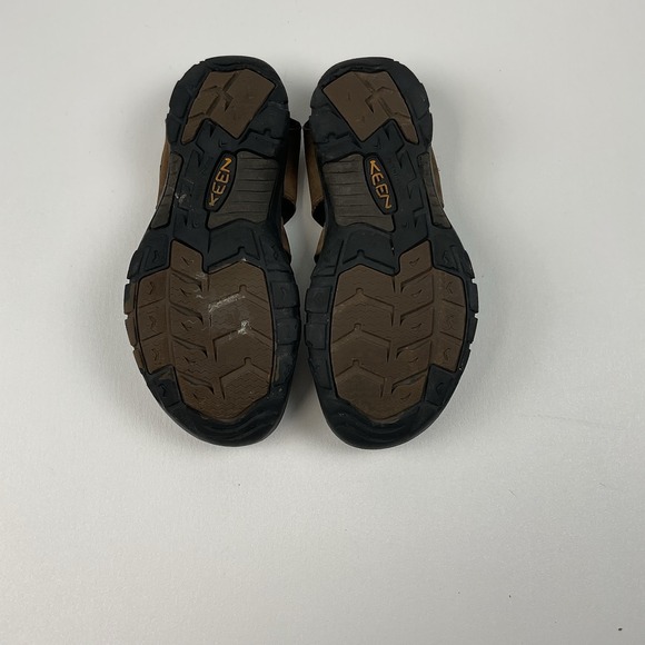 Keen Newport Hiking Sandals Men's 11.5 Waterproof Leather Brown Black Outdoor - Picture 7 of 10